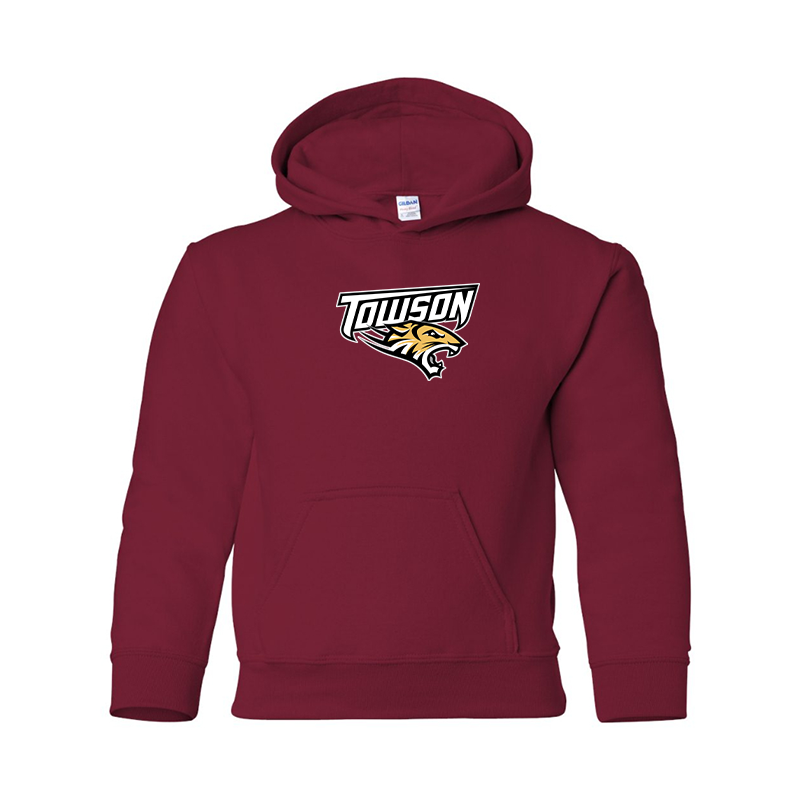 Youth Towson Tigers Gildan Heavy Blend  Hooded Sweatshirt